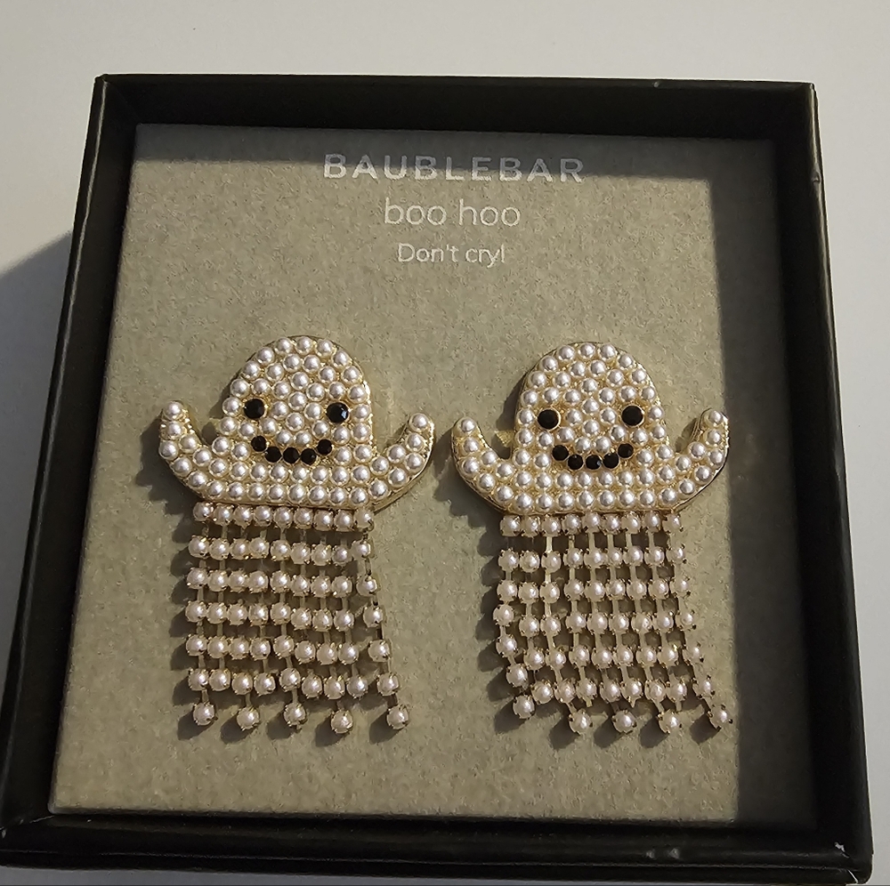 Baublebar Boo Hoo Ghost Earrings 👻